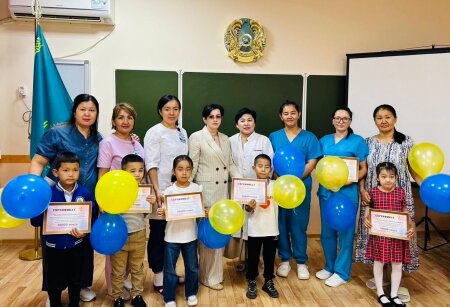 «Мектепке жол» – аурухана қызметкерлерінің балаларына қолдау