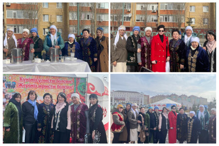 Праздник Наурыз широко отметили в парке «Денсаулық»